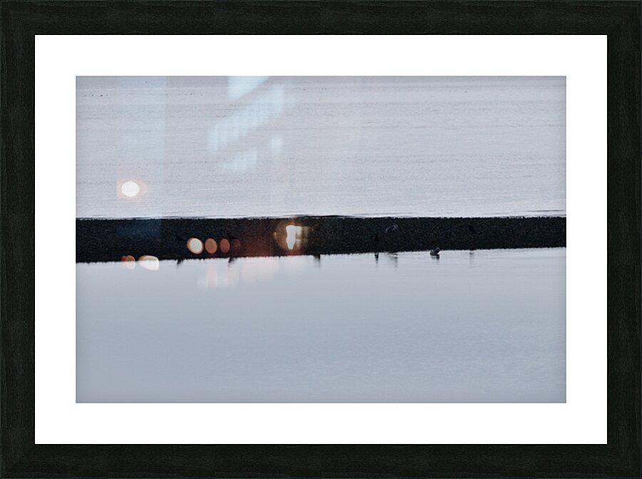 The calm 6 Picture Frame print