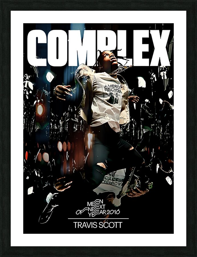 Travis scott Picture Frame print
