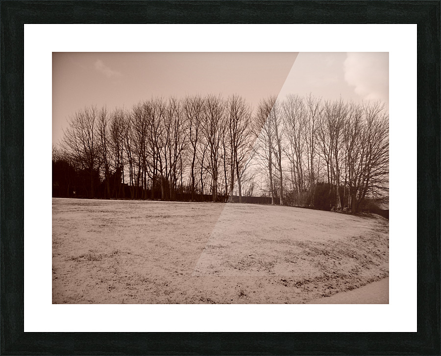 Winter Picture Frame print