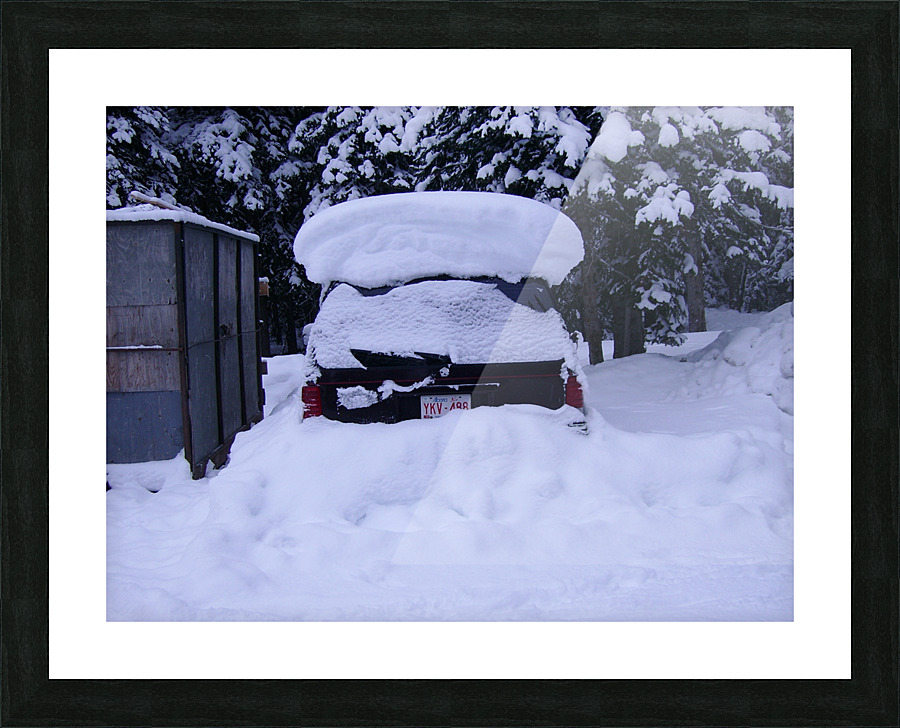 Snowed-In Picture Frame print