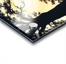 Moonlit Serenity: A Dance of Shadows and Light Acrylic print