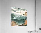 Waves of Tranquility: A Timeless Flow Acrylic Print