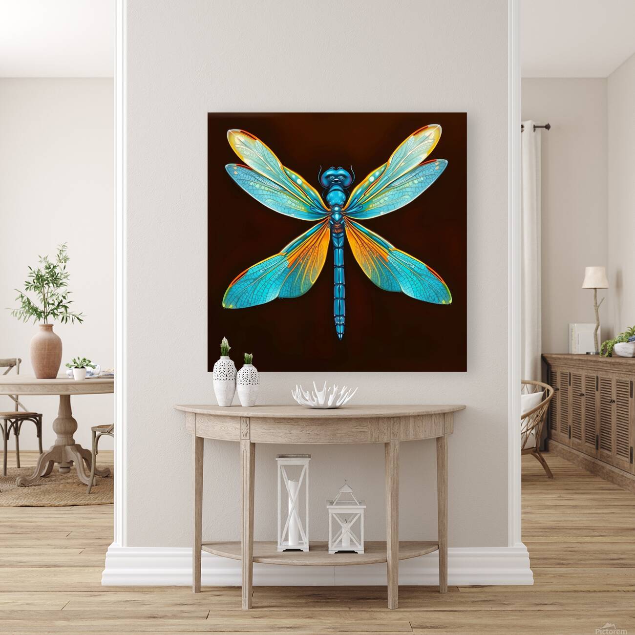 Dragonfly Elegance Reproduction