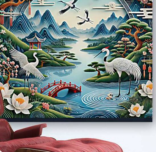 Chinese Traditional Asian aesthetics by Mubarak Malik Ibrahim