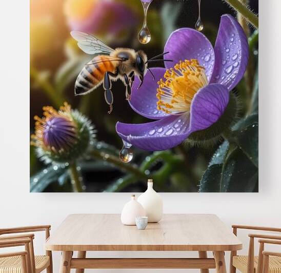 Natures Symphony: The Dance of the Honeybee by Mubarak Malik Ibrahim