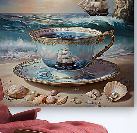 The Ocean in a Teacup A Surreal Voyage by Mubarak Malik Ibrahim