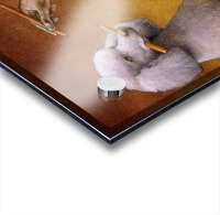 Dogs play Acrylic print