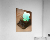 typewriter Acrylic Print