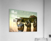 war correspondent Acrylic Print