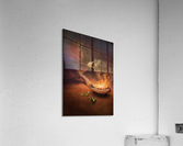 Money on Fire Acrylic Print