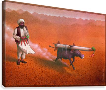 Rocket Canvas Print