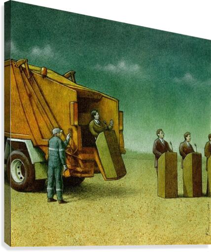 Cleaning Canvas Print