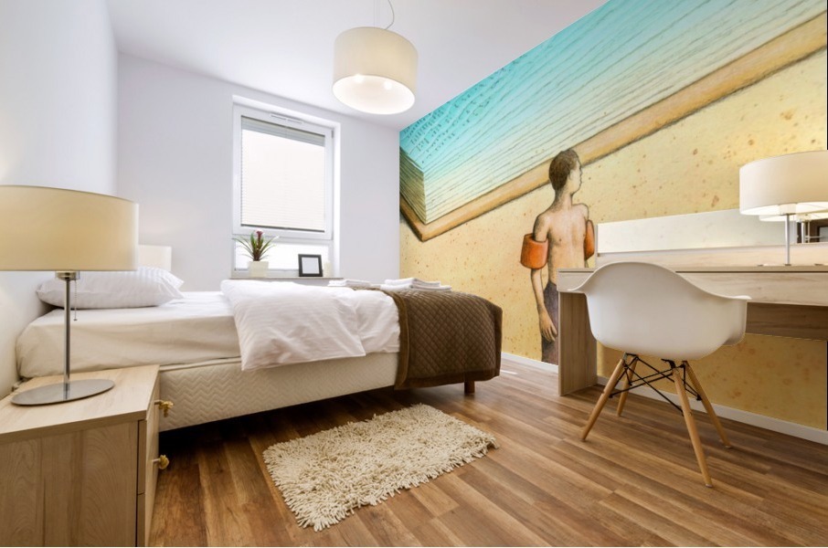 bath Mural print