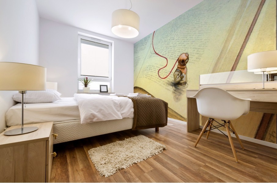 deeper Mural print