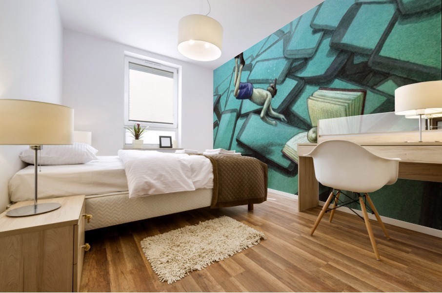 pearl Mural print