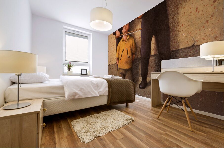 Violon Mural print