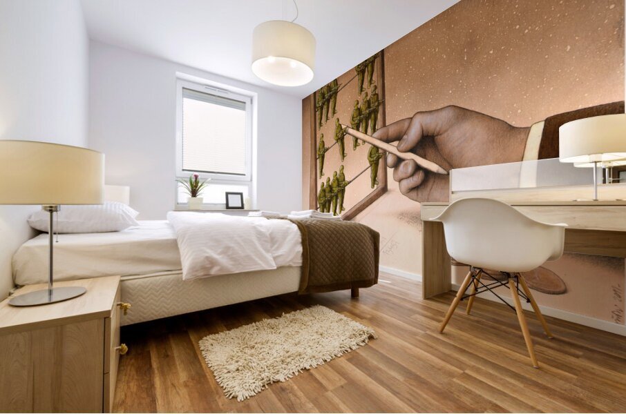 Abacus Mural print