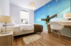 Flight Mural print