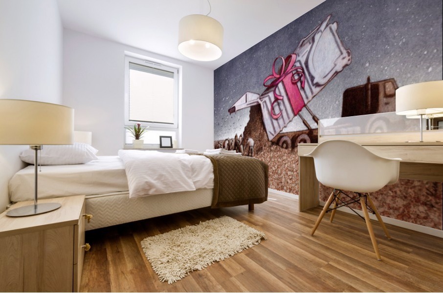 surprise Mural print