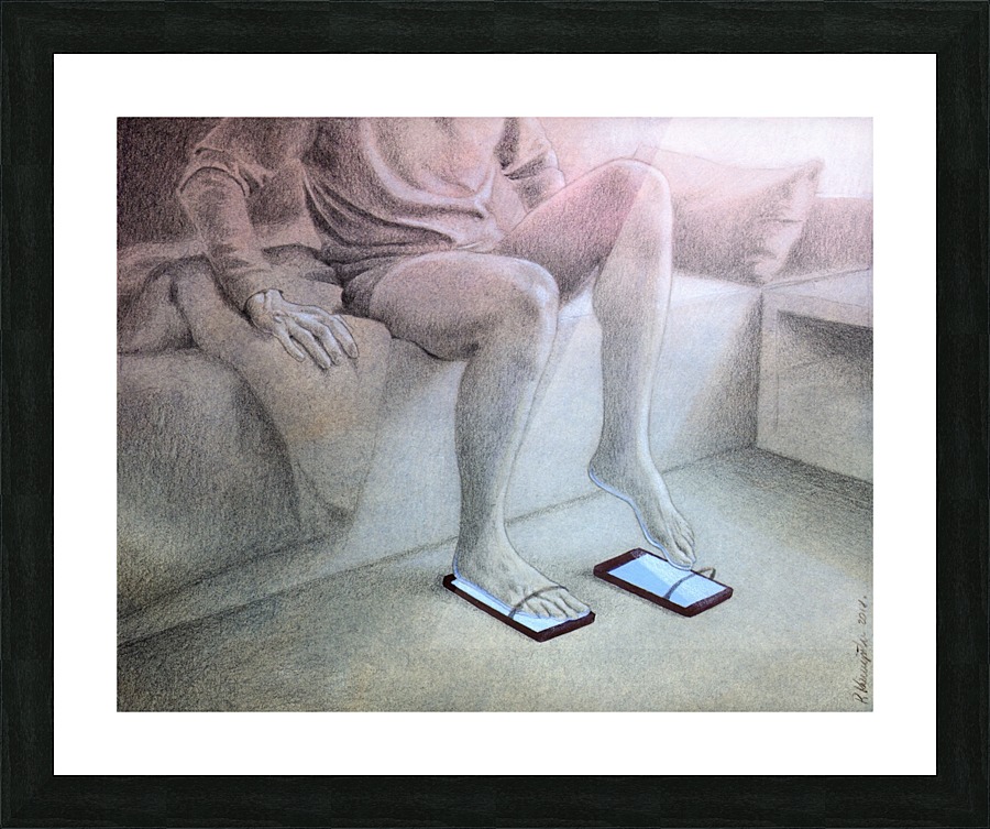 good morning Picture Frame print