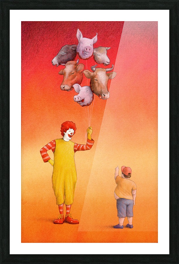 balloons Picture Frame print