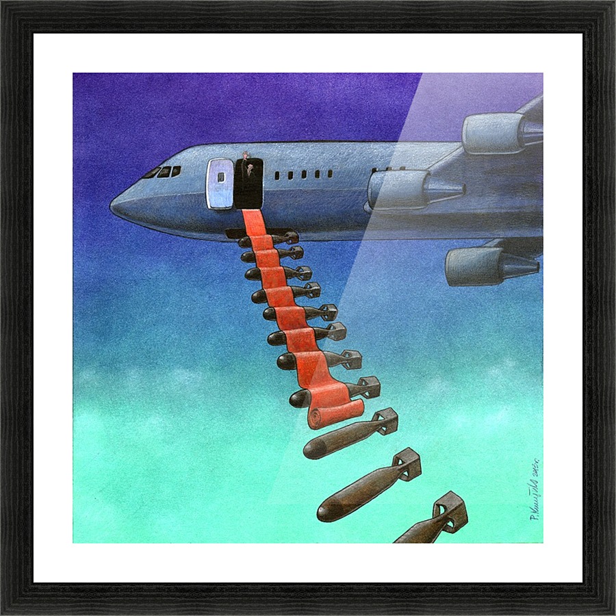 Bomb Picture Frame print