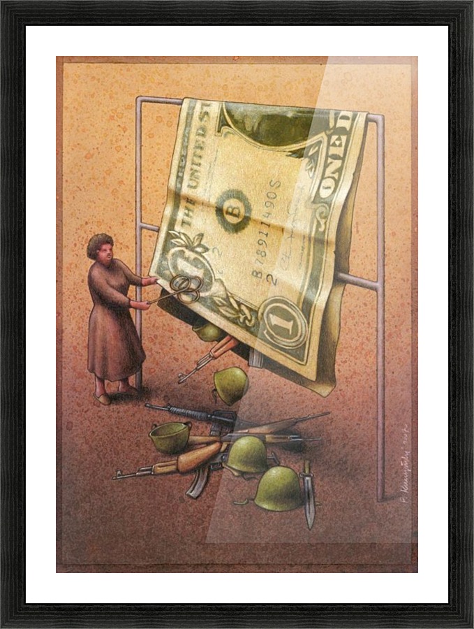 Dollar Picture Frame print