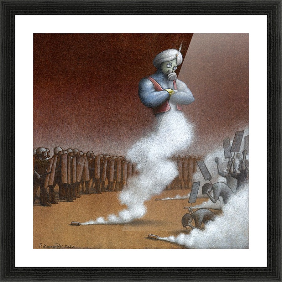 unrest Picture Frame print