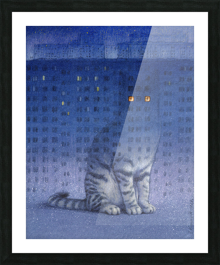 insomnia Picture Frame print