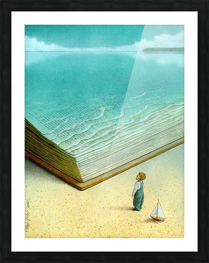 Ocean Picture Frame print