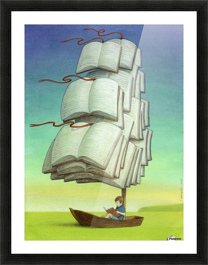 journey Picture Frame print