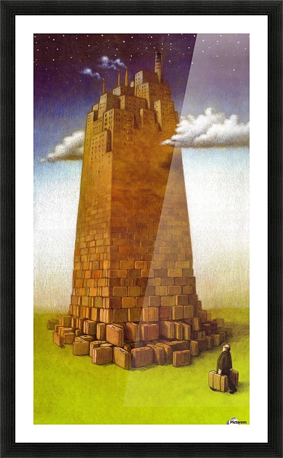 immigration Picture Frame print