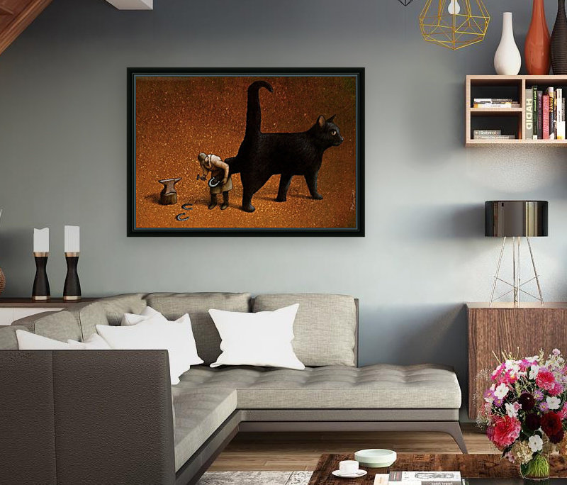 Black cat Reproduction