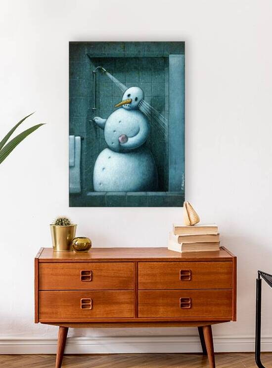 Snowman by Pawel Kuczynski