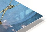 time HD Metal print