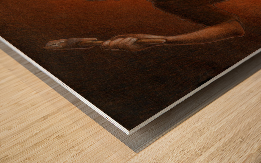 blacksmith Wood print