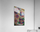 Calming swirls Acrylic Print