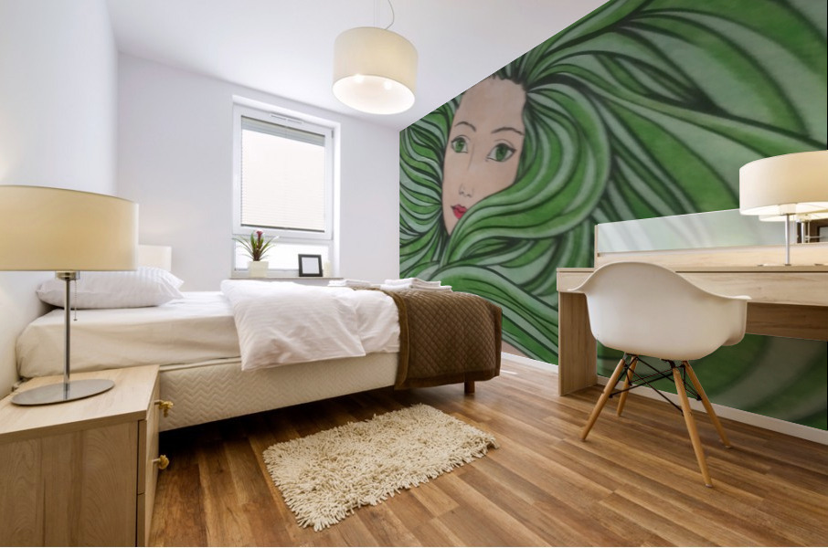 Mermaids Mural print