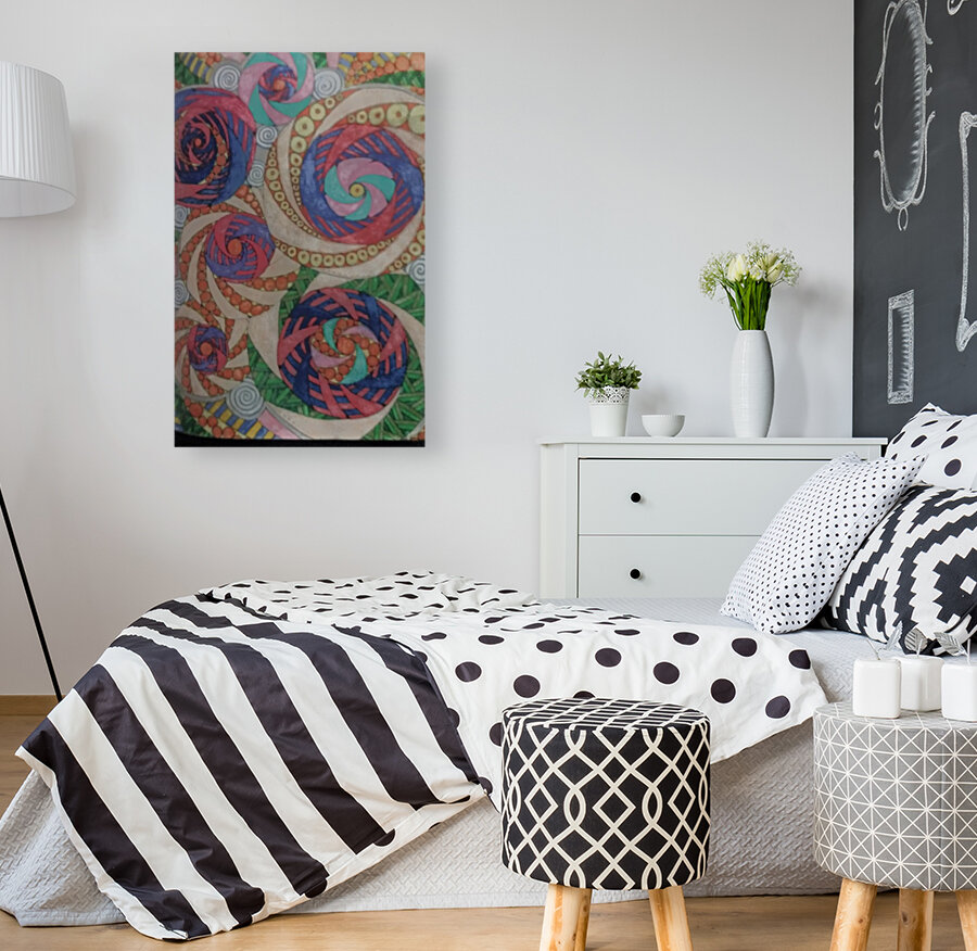 Calming swirls Reproduction