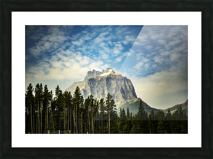 Mountain Views Picture Frame print
