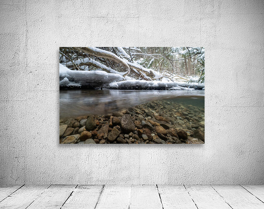 Winter stream 2 Wall Preview