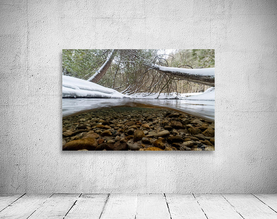Winter stream 1 Wall Preview