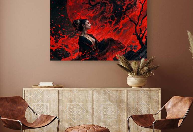 Under the Crimson Moon 7 by Vladimir Eros