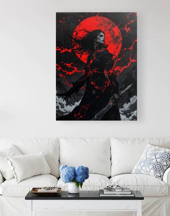 Under the Crimson Moon 10 by Vladimir Eros