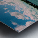 Calm waters Metal print