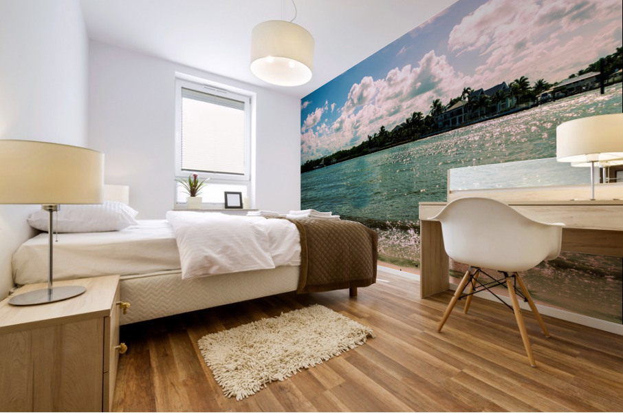 Calm waters Mural print