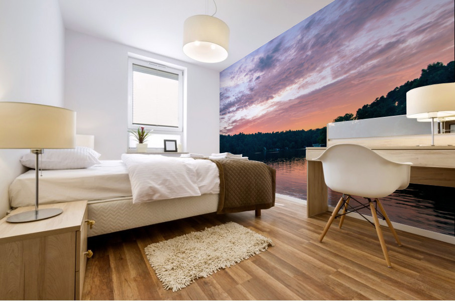 Frankston Sunset Mural print