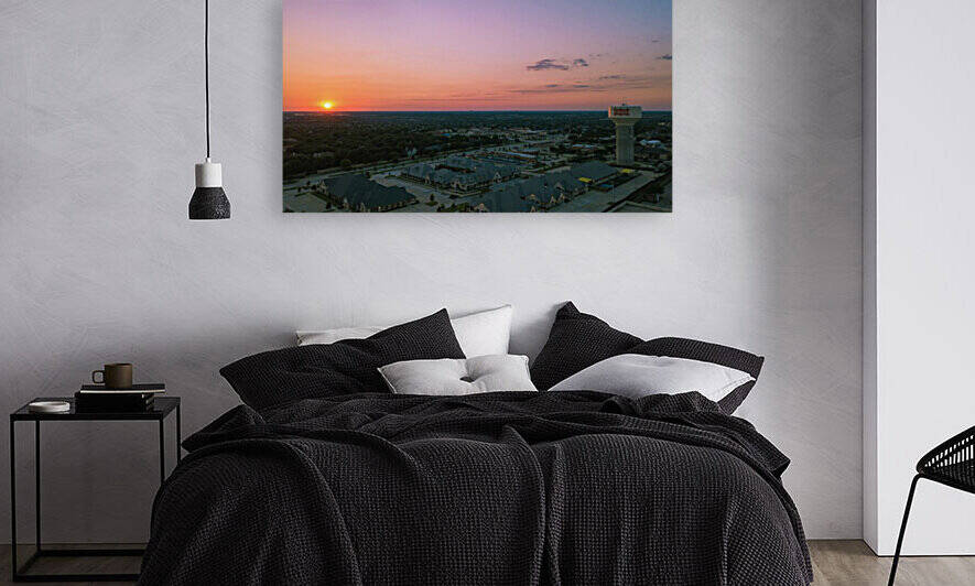 Frisco Watertower Sunset   final by Ashby