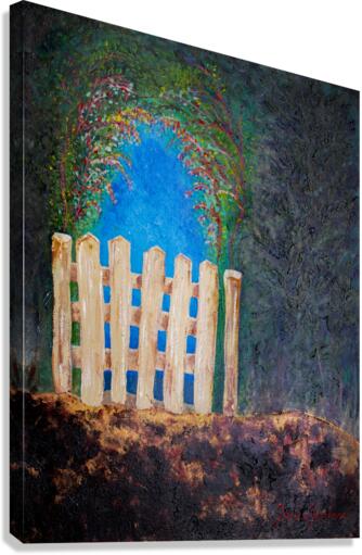 Gate Canvas Print