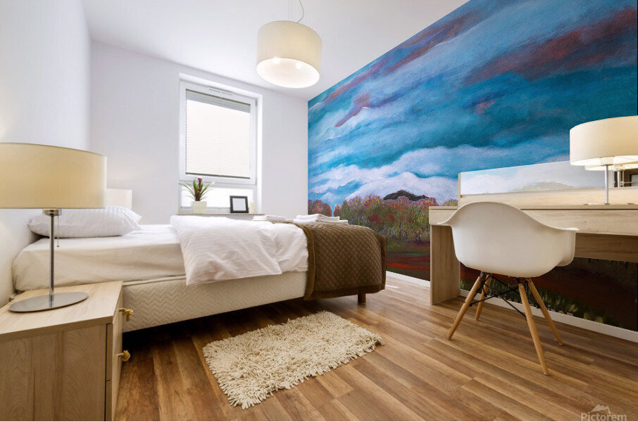 Fall Horizon Mural print